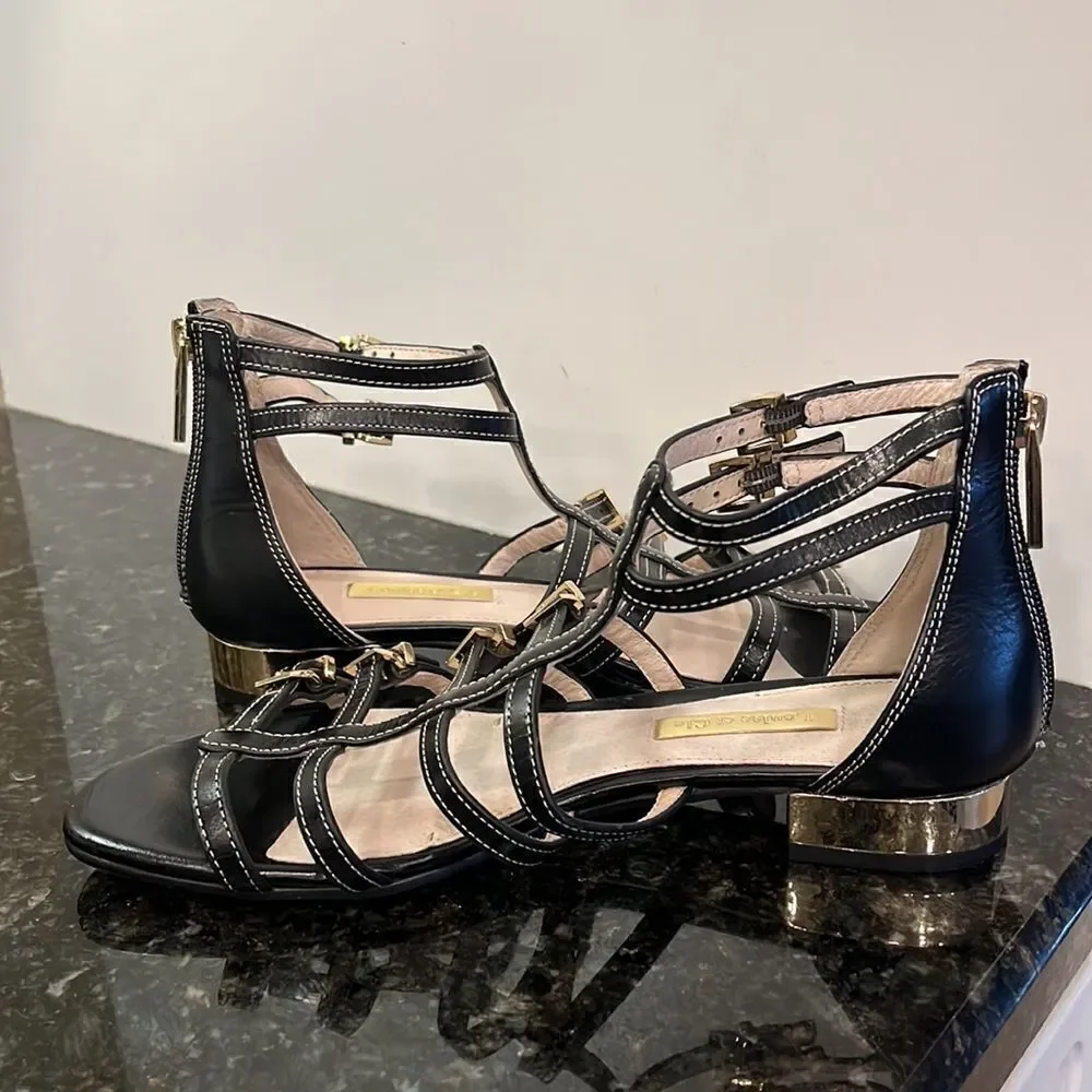 Louise Et Cie - Anja Gladiators - Size 7. Black - Picture 6 of 9